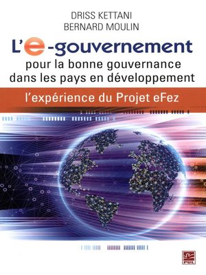 cover image of L'E-gourvernement pour la bonne gouvernance dans les pays...